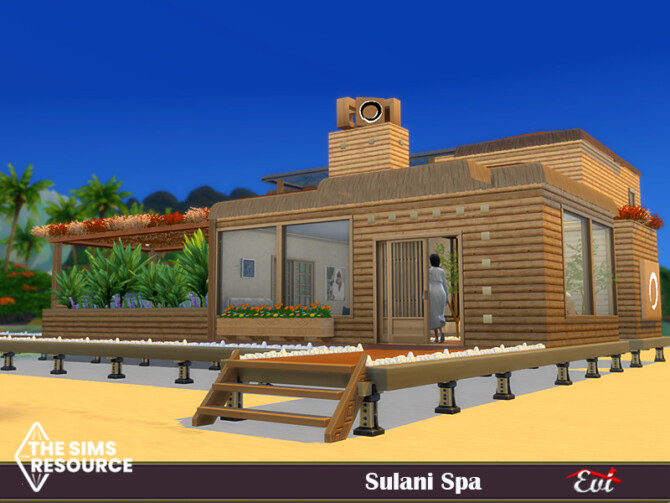 Sims 4 Sulani Spa by evi at TSR