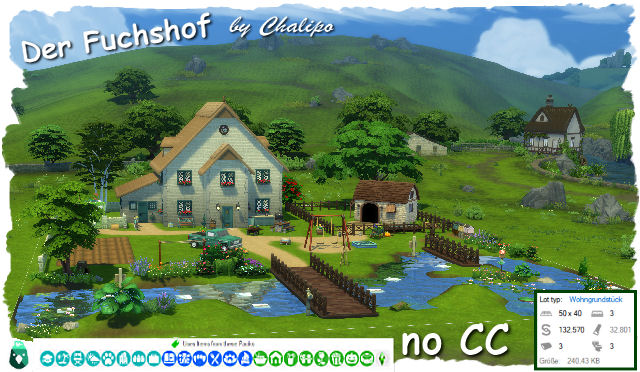 Sims 4 Fuchshof house by Chalipo at All 4 Sims
