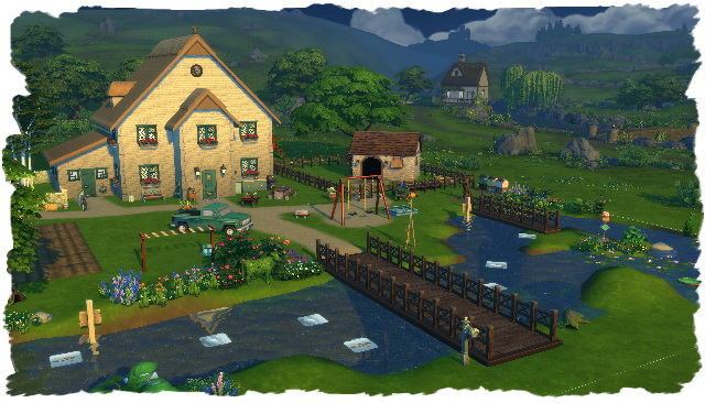 Sims 4 Fuchshof house by Chalipo at All 4 Sims