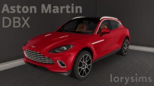 2021 Aston Martin DBX at LorySims