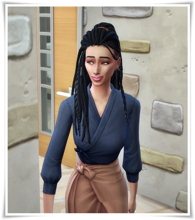 Sims 4 Zoe & Zo Dreads at Birksches Sims Blog