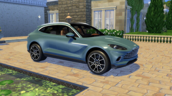 Sims 4 2021 Aston Martin DBX at LorySims