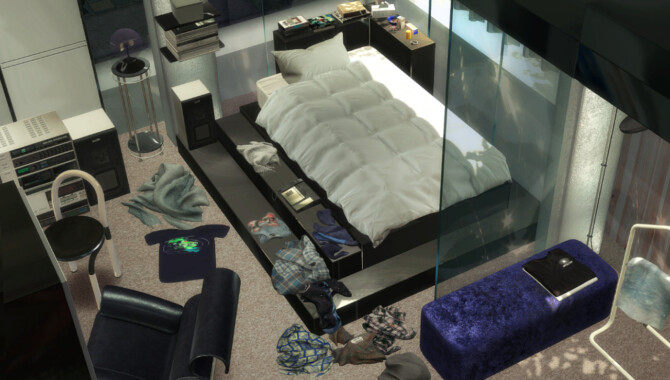 Sims 4 CAMERON Bedroom at Slox