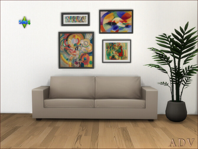 Paintings by Mabra at Arte Della Vita » Sims 4 Updates