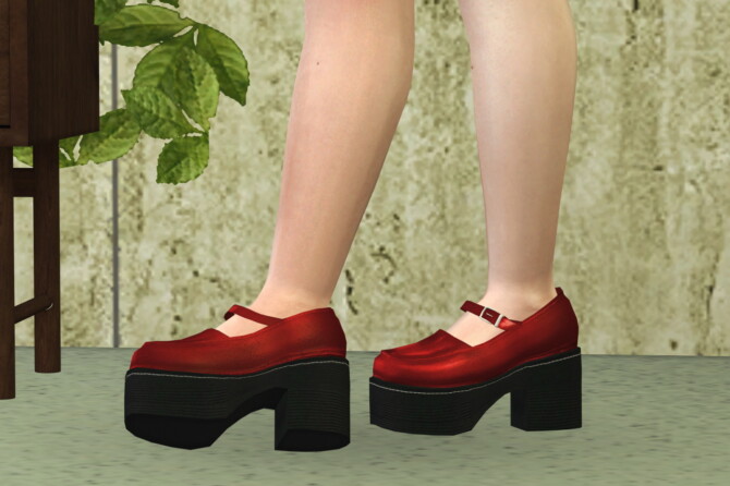 Sims 4 Lolita Platform Shoes at Astya96