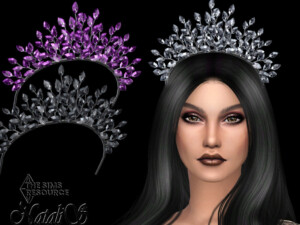 Faceted gems tiara by NataliS at TSR