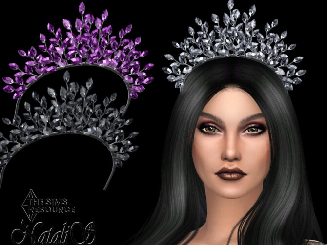 Sims 4 Faceted gems tiara by NataliS at TSR