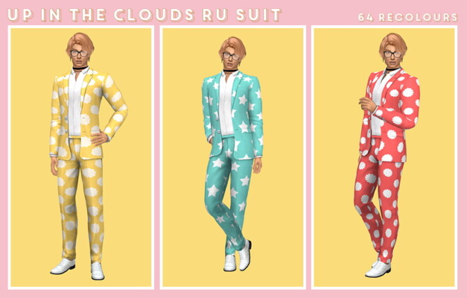 Sims 4 Up in the clouds RU suit at Midnightskysims