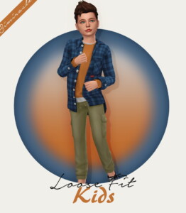 Loose Fit Outfit Kids Version at Simiracle