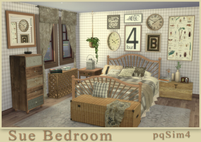 Sims 4 Sue Bedroom at pqSims4