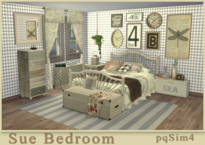 Sims 4 Sue Bedroom at pqSims4