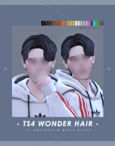 MM Wonder hair / Yoba hair at Bedisfull – iridescent