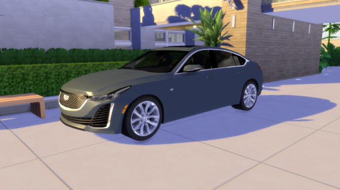 Sims 4 2021 Cadillac CT5 at LorySims