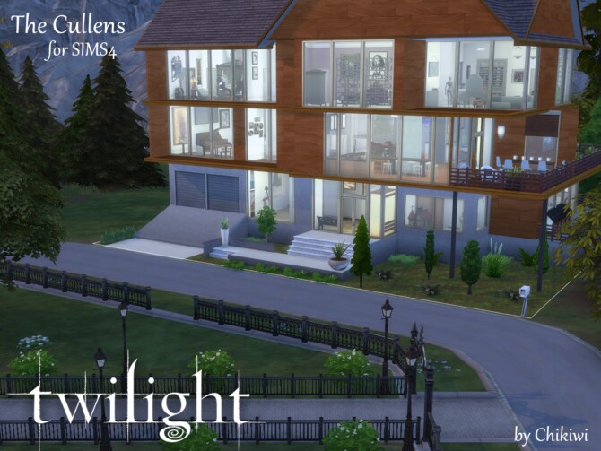 Sims 4 The Cullens Home from Twilight Saga by Chikiwi2016 at Mod The Sims 4