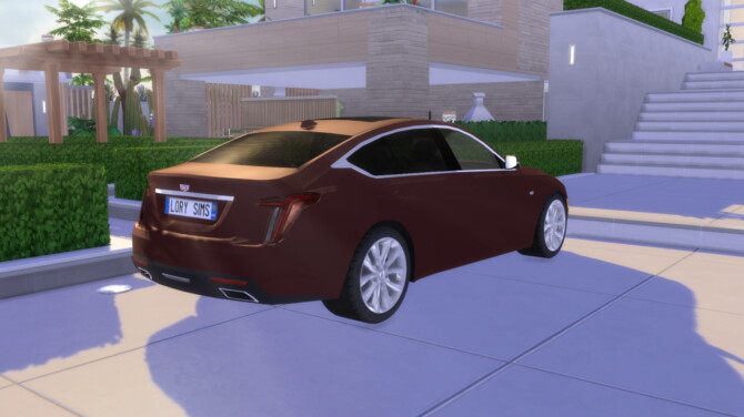 Sims 4 2021 Cadillac CT5 at LorySims