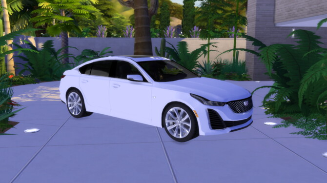 Sims 4 2021 Cadillac CT5 at LorySims