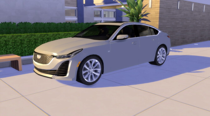 Sims 4 2021 Cadillac CT5 at LorySims