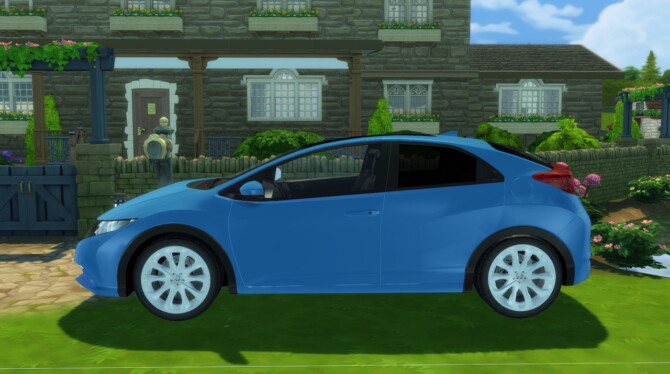 Sims 4 2012 Honda Civic Euro at Modern Crafter CC