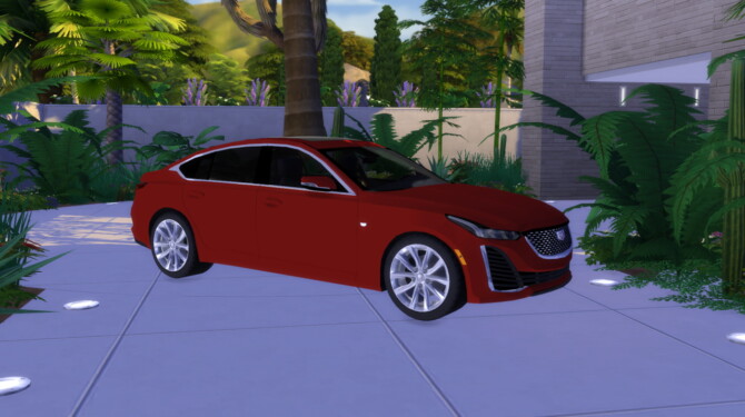 Sims 4 2021 Cadillac CT5 at LorySims