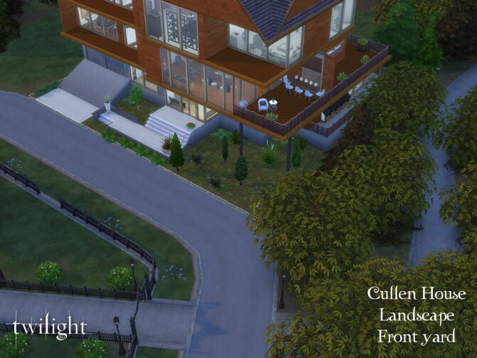 Sims 4 The Cullens Home from Twilight Saga by Chikiwi2016 at Mod The Sims 4