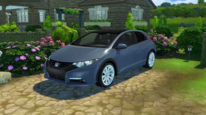 Sims 4 2012 Honda Civic Euro at Modern Crafter CC