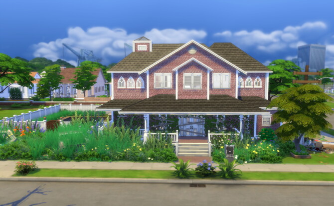 Sims 4 Enduring Oak Manor by Simooligan at Mod The Sims 4