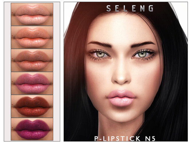 Sims 4 P Lipstick N5 by Seleng at TSR