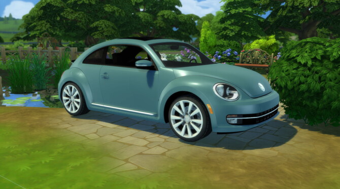 Sims 4 2018 Volkswagen Beetle Turbo at Modern Crafter CC