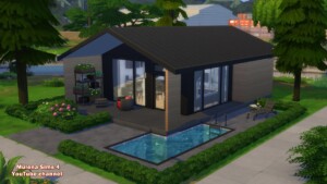 Modern house at Sims by Mulena