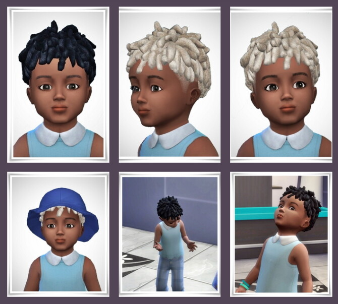 Sims 4 Buddy Toddler Dreads at Birksches Sims Blog