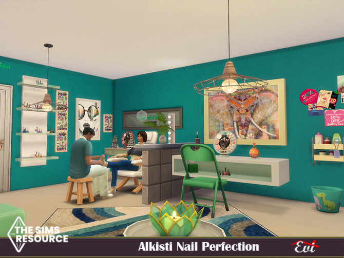 Sims 4 Alkisti Nail Perfection by evi at TSR