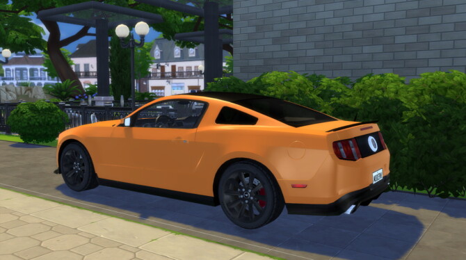 Sims 4 2012 Ford Mustang Boss 302 at Modern Crafter CC