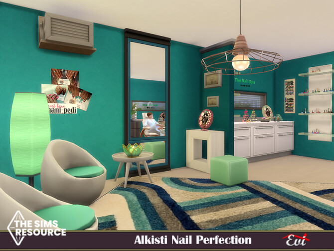 Sims 4 Alkisti Nail Perfection by evi at TSR