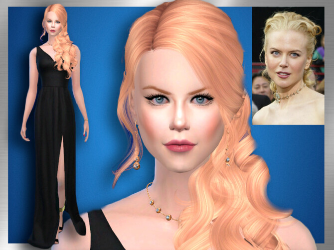 Sims 4 Nicole Kidman by DarkWave14 at TSR