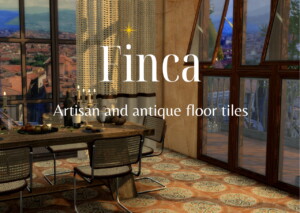 Finca Artisan and antique floor tiles at Tilly Tiger