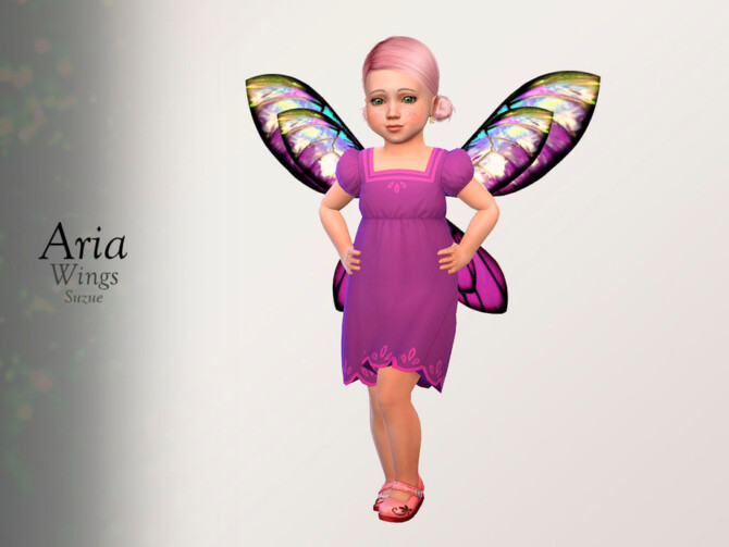 Sims 4 Aria Wings Toddler by Suzue at TSR