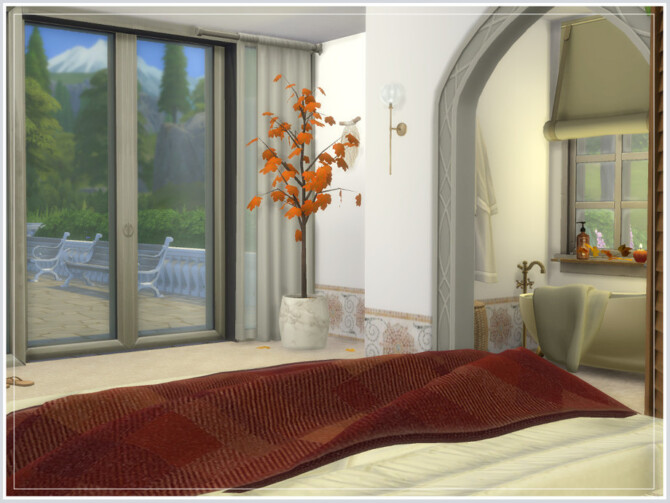 Sims 4 Hugos Poolhouse Bedroom En Suite by philo at TSR