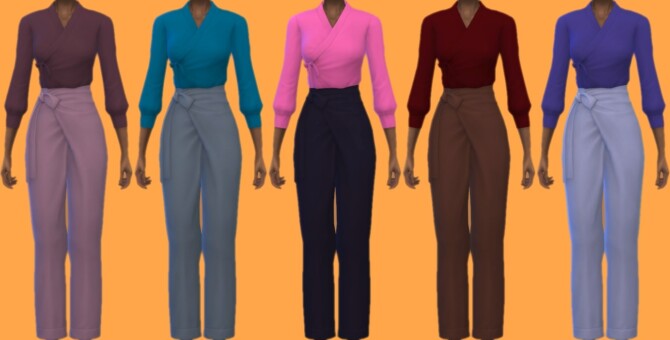 Basegame Outfit 1 Recolors at Annett’s Sims 4 Welt » Sims 4 Updates