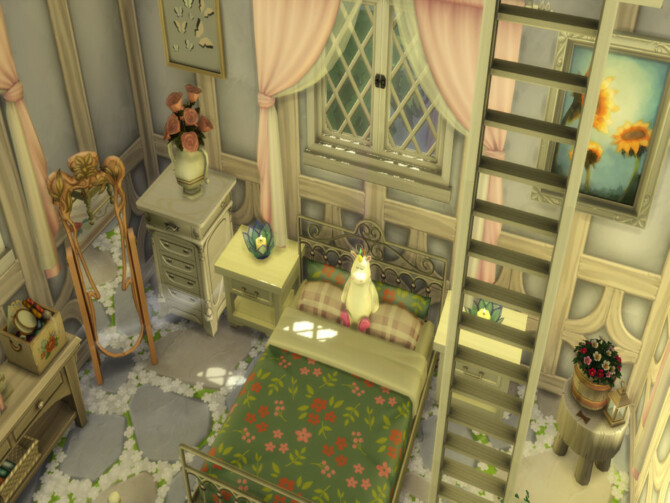 Sims 4 Cottage (Llamacorn) by susancho93 at TSR