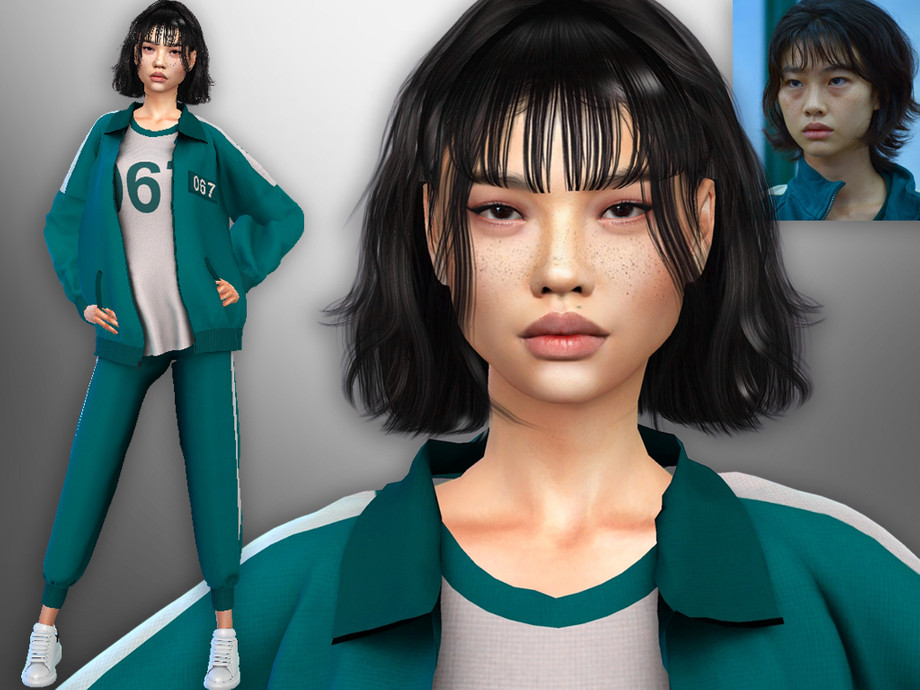 Kang Sae-byeok by divaka45 at TSR " Sims 4 Updates.