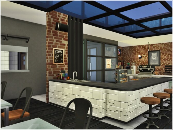 Sims 4 Brotherhood Cafe by Ray Sims at TSR