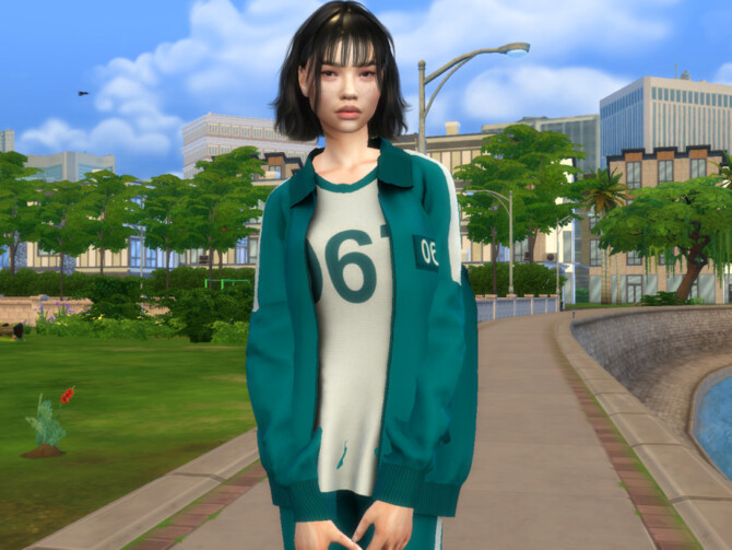 Sims 4 Kang Sae byeok by divaka45 at TSR