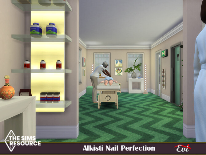 Sims 4 Alkisti Nail Perfection by evi at TSR