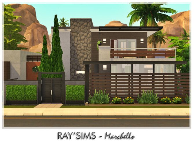 Sims 4 Marchello House by Ray Sims at TSR