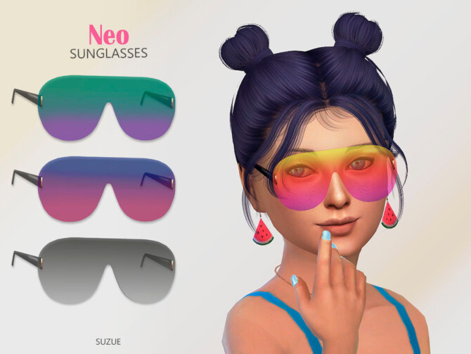 Sims 4 Neo Sunglasses Child by Suzue at TSR