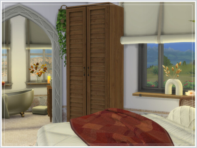 Sims 4 Hugos Poolhouse Bedroom En Suite by philo at TSR