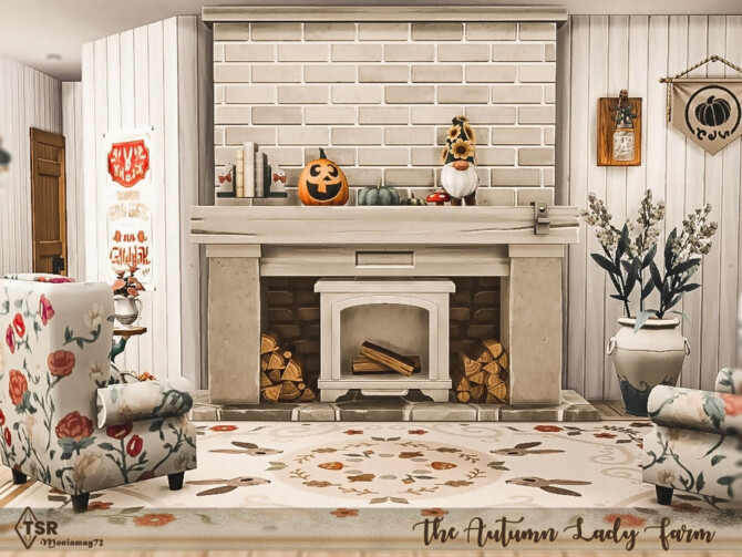 Sims 4 The Autumn Lady Farm by Moniamay72 at TSR