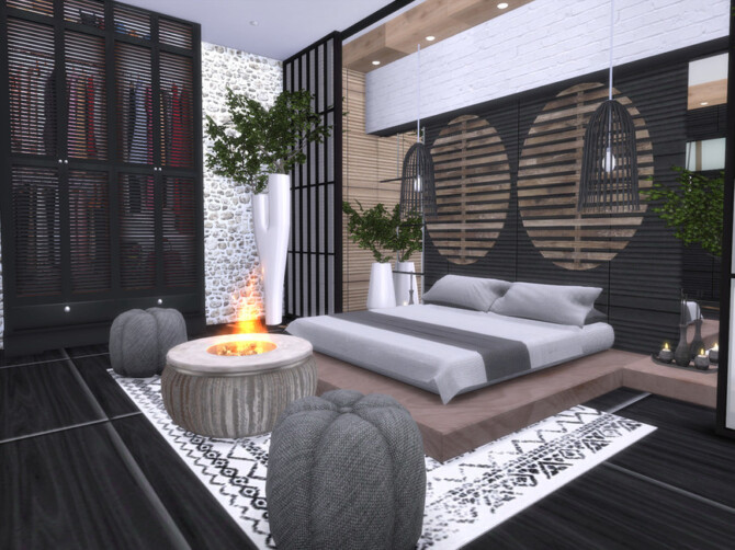 Sims 4 Luna Bedroom by Suzz86 at TSR