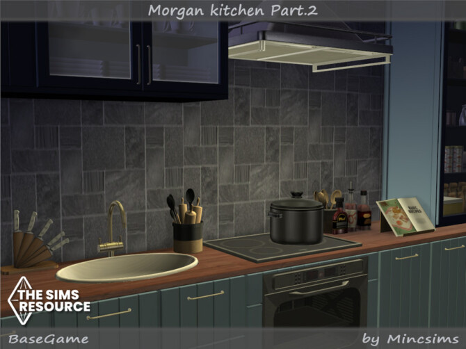 Sims 4 Morgan Kitchen Part.2 by Mincsims at TSR