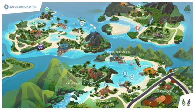 Sims 4 Welcome to Sulani World Makeover Part I at Simsational Designs